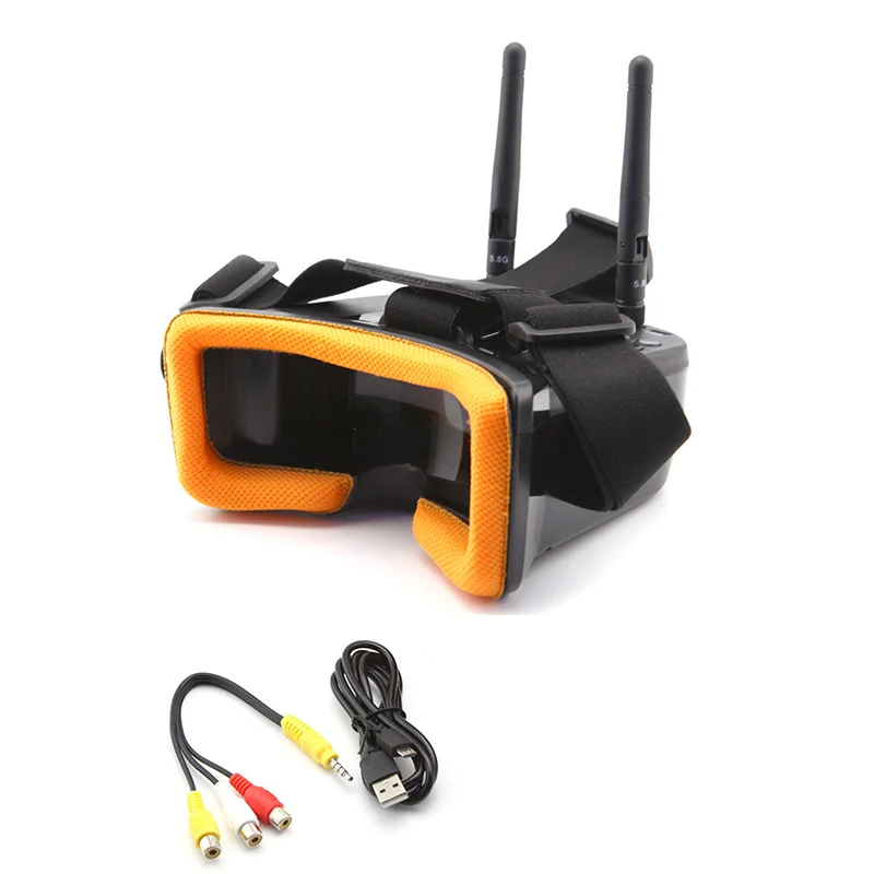 แว่นตา FPV รุ่น VR009 หน้าจอ L - Fpv Drone Goggles บทวิจารณ์และราคา